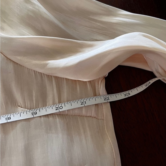 NWT Ivory tall mandarin collar button down shirt - Picture 5 of 8